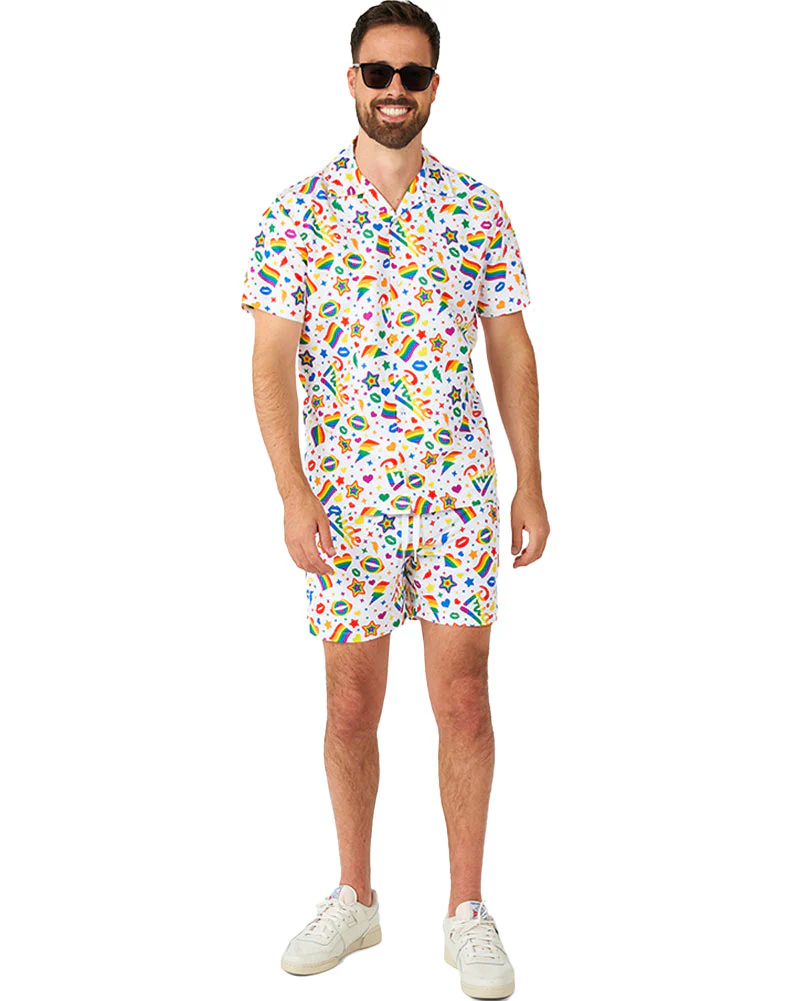 Pride Icons Mens Suitmeister Swim Suit Combo - Image 5