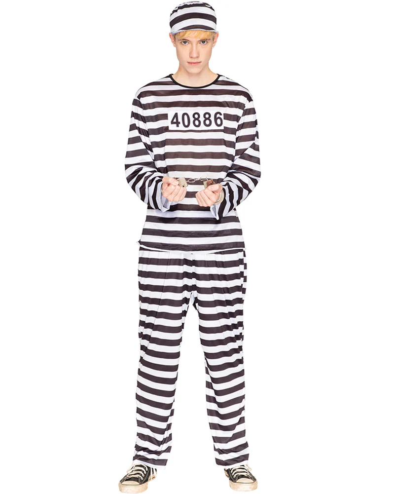 Prisoner Adults Costume - Image 4