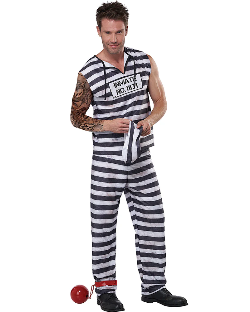 Prisoner of Love Mens Costume - Image 2