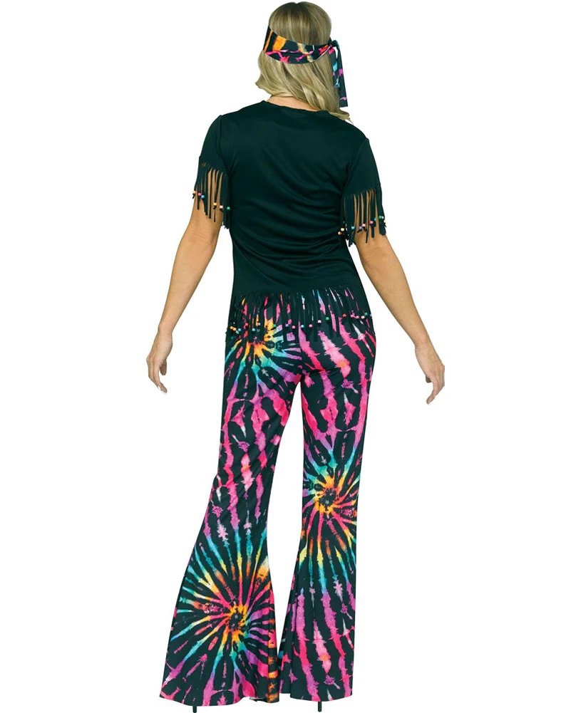 Psychedelic Hippie Womens Costume - Image 2