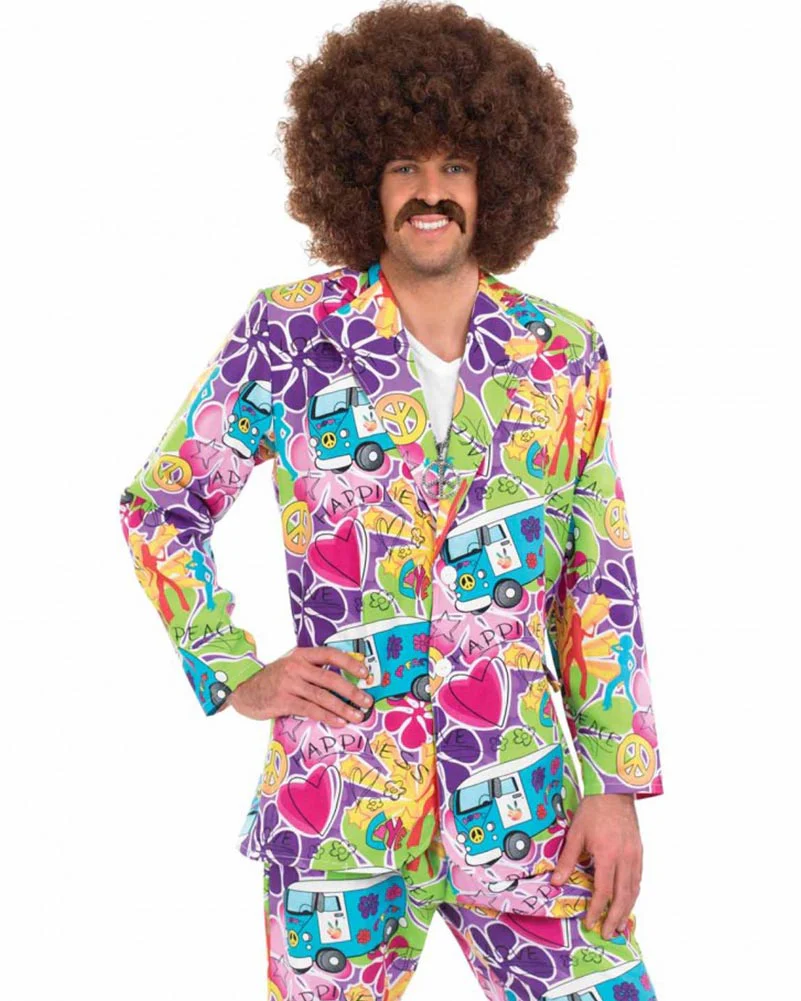 60s Psychedelic Suit Mens Costume - Image 2
