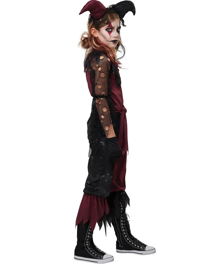 Psycho Jester Girls Costume - Image 2
