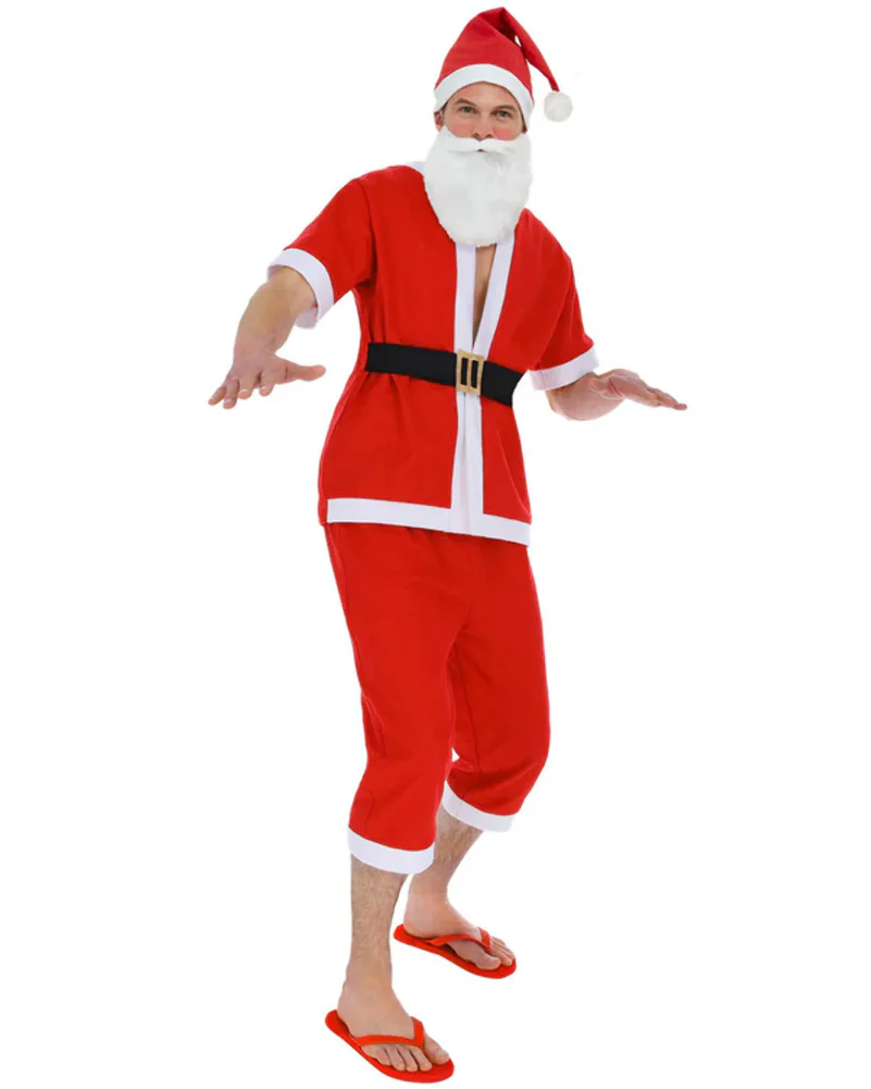 Pub Crawl Summer Santa Mens Costume - Image 2