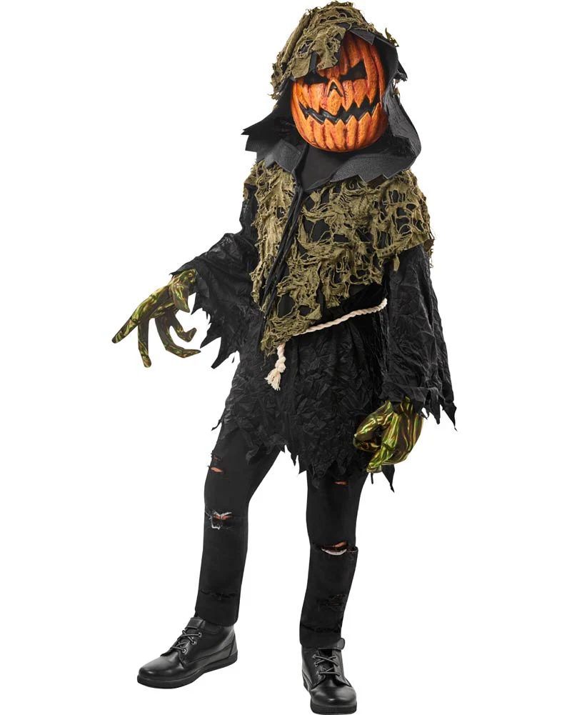 Pumpkin Ghoul Boys Costume - Image 4
