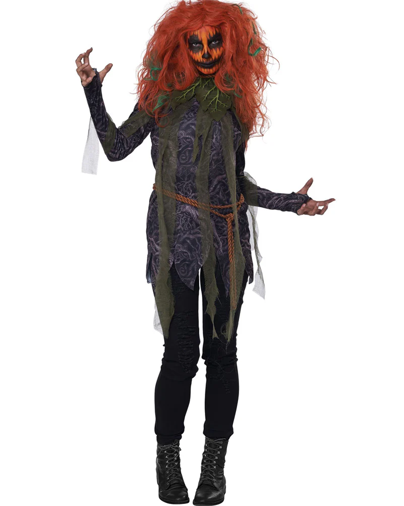 Pumpkin Monster Womens Costume - Image 4