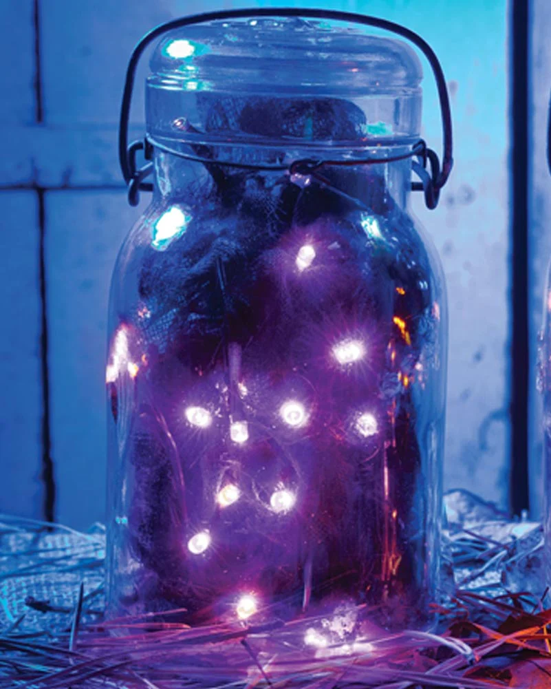 Purple Eerie LED String Lights 2.7m - Image 2