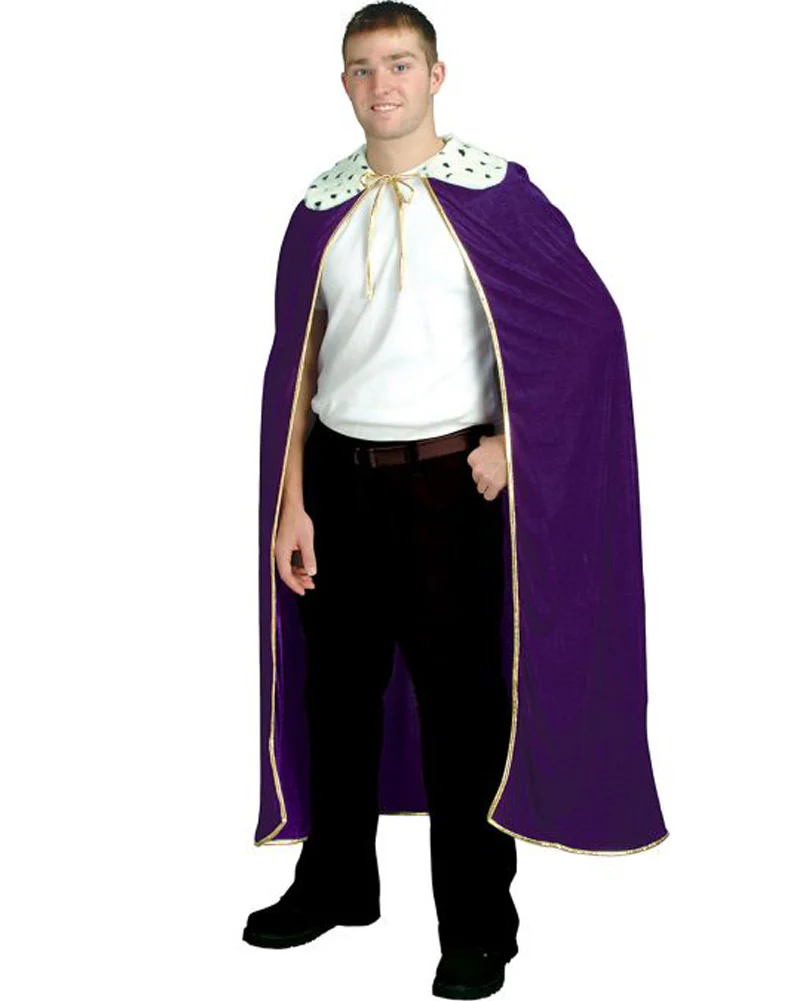 Purple King Queen Adult Robe - Image 5