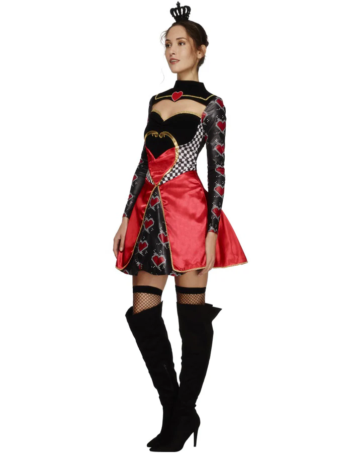 Queen of Hearts Womens Costume - Image 2