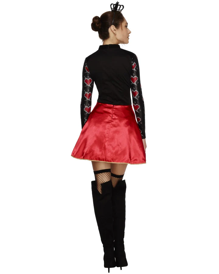 Queen of Hearts Womens Costume - Image 3