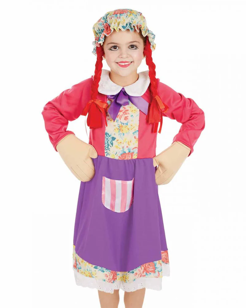 Rag Doll Kids Costume - Image 2