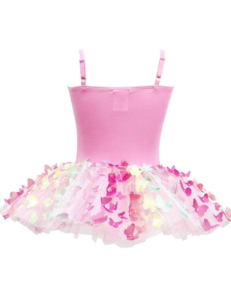 Rainbow Butterfly Tutu Dress Girls Costume - Image 3