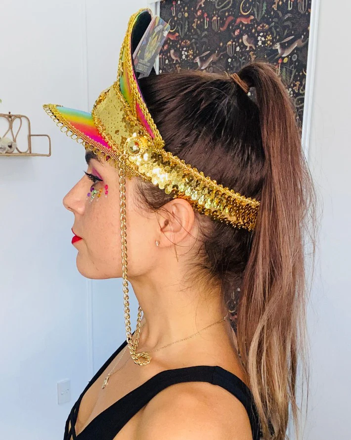 Rainbow Festival Visor - Image 6