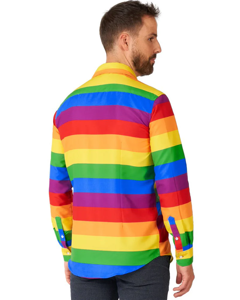 Rainbow Mens Suitmeister Shirt - Image 2