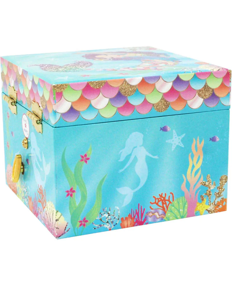 Rainbow Mermaid Small Musical Jewellery Box - Image 5