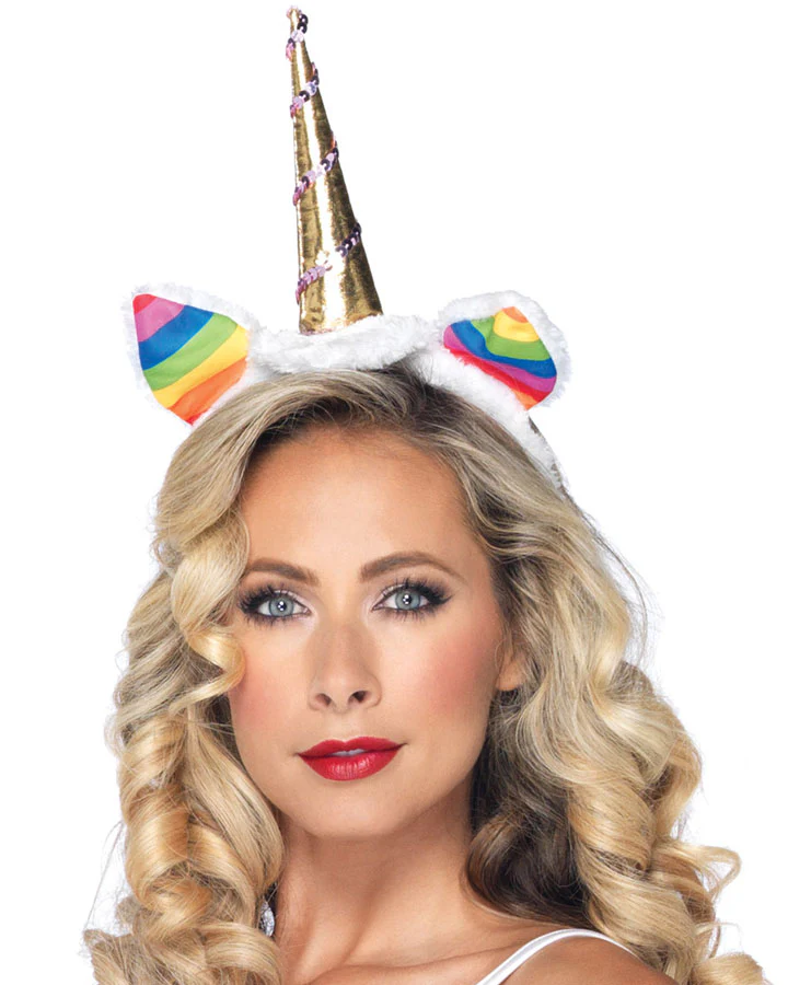 Rainbow Unicorn Headband - Image 2