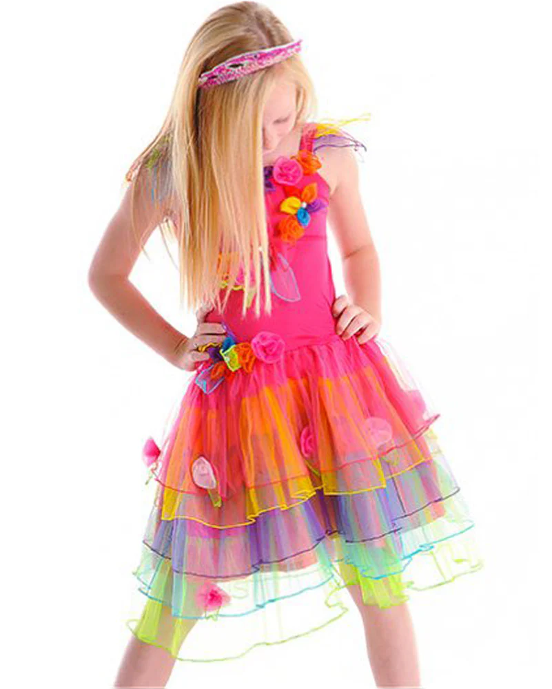 Wildrose Fairy Rainbow Girls Book Week Costume - Image 2