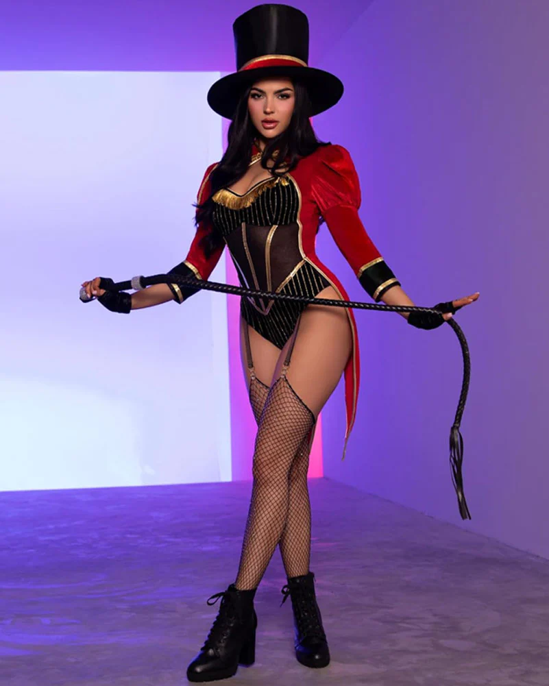 Ravishing Ringmaster Bodysuit Womens Costume - Image 2