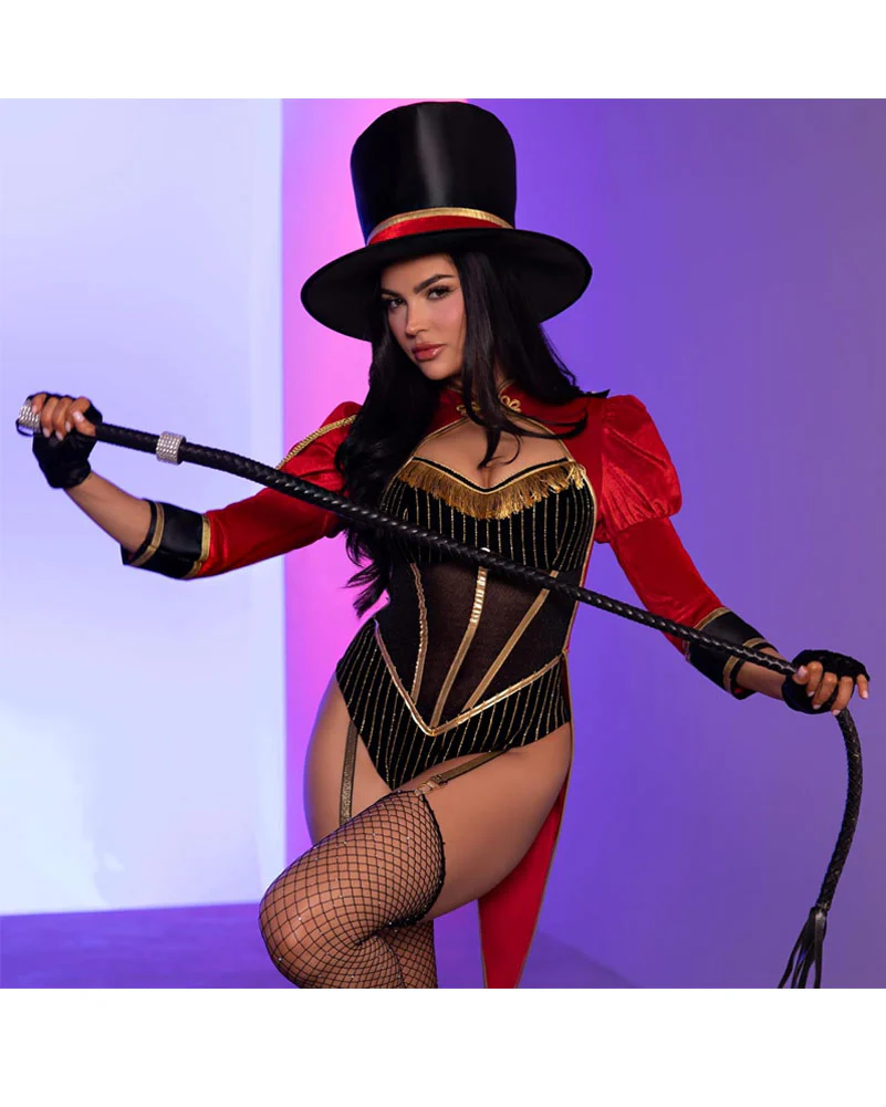 Ravishing Ringmaster Bodysuit Womens Costume - Image 6