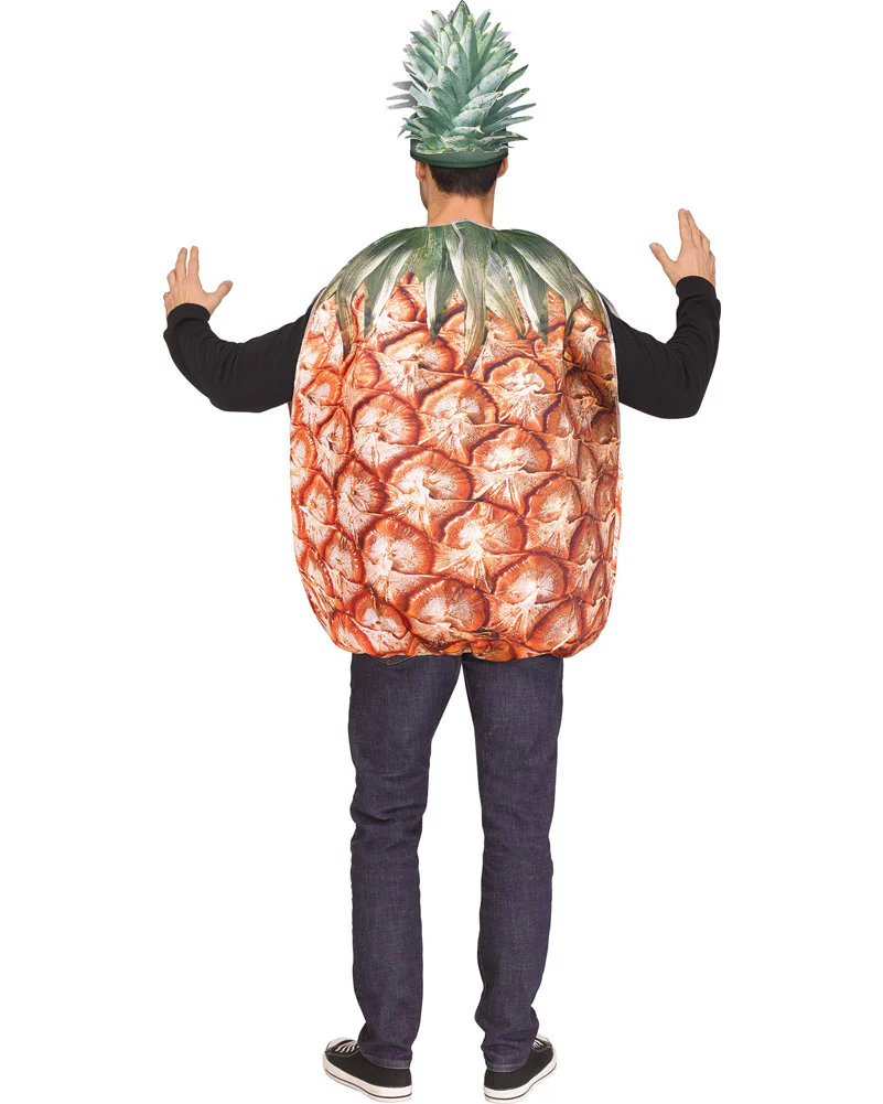 Realistic Pineapple Adult Costume - Image 2