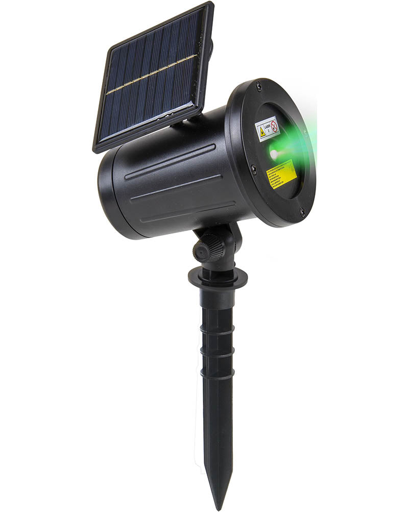 Red and Green Icons Solar Powered Motion Laser Light - Image 4