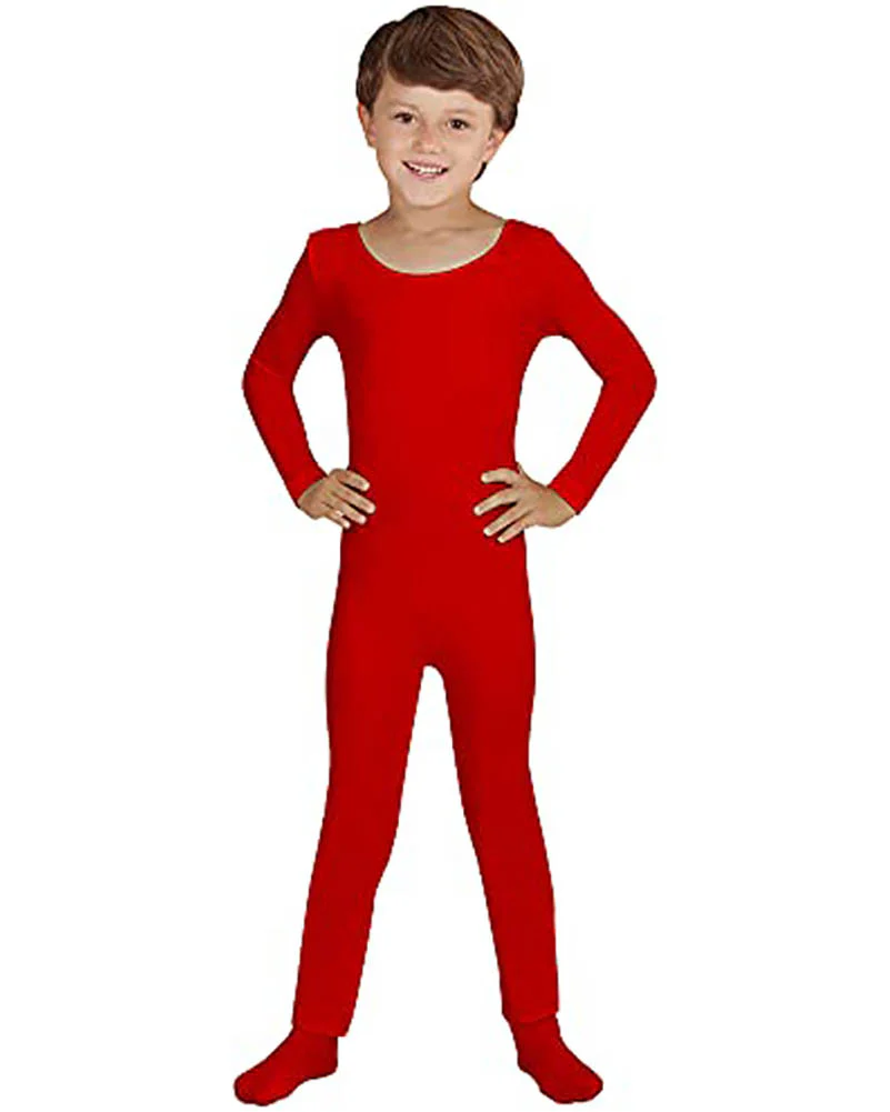 Red Bodysuit Kids Costume - Image 3