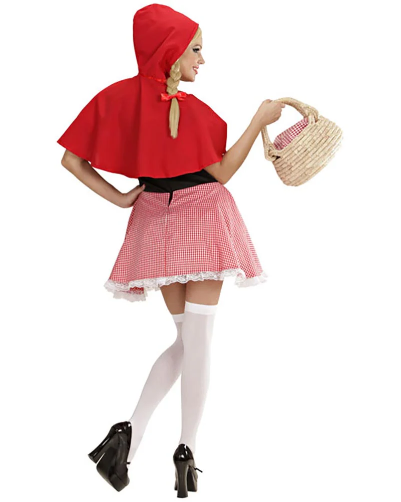 Red Capelet Riding Hood Womens Costume - Image 2