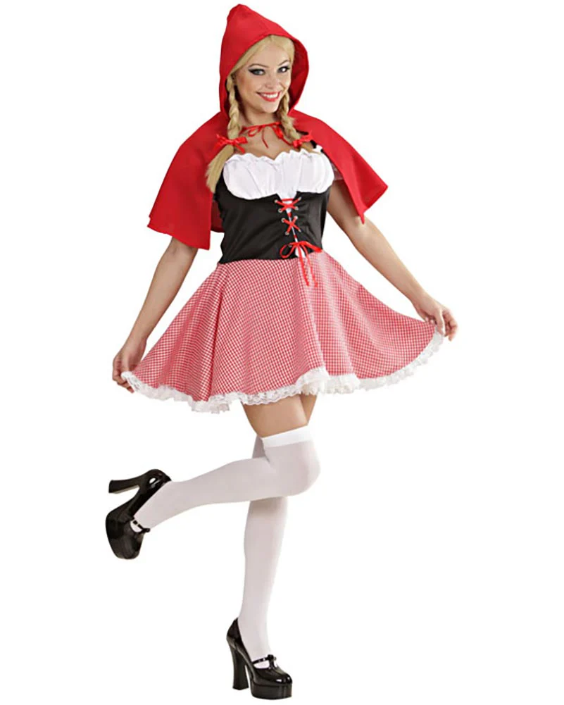 Red Capelet Riding Hood Womens Costume - Image 3