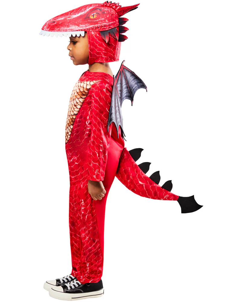 Red Dragon Kids Costume - Image 3