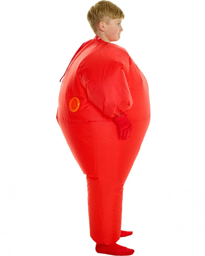 Red Megamorph Inflatable Kids Costume - Image 4