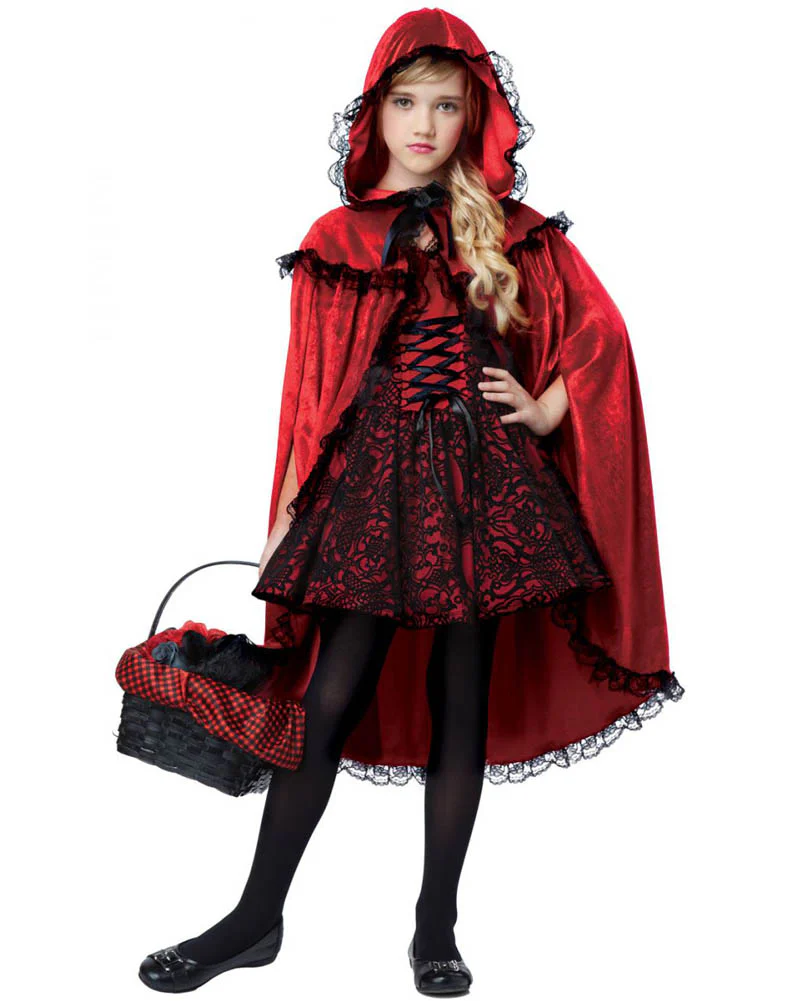 Red Riding Hood Deluxe Girls Book Week Costume