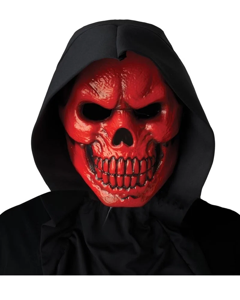 Red Skull Light Up Mask - Image 2