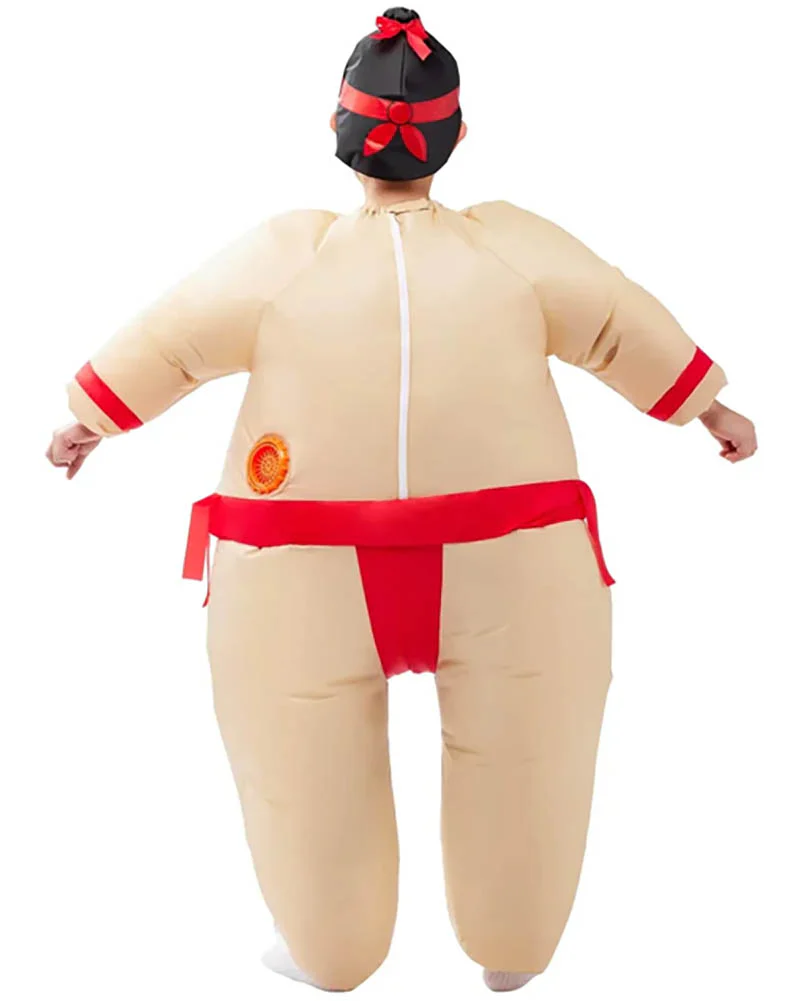 Red Sumo Inflatable Kids Costume - Image 2