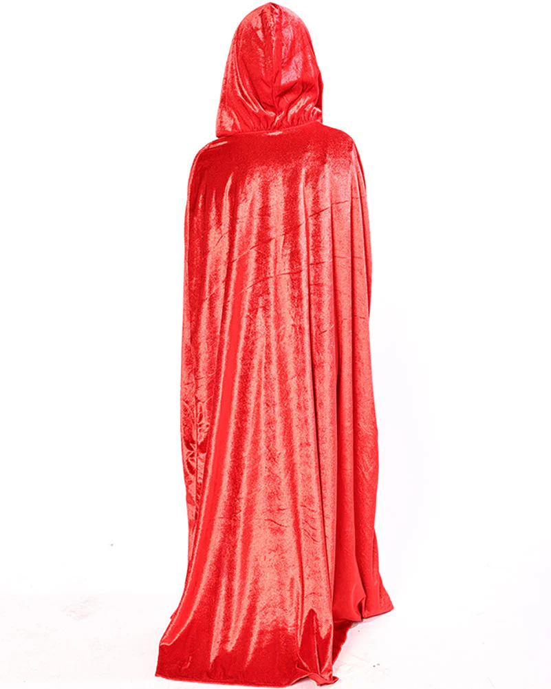 Red Velvet Deluxe Kids Cape - Image 6