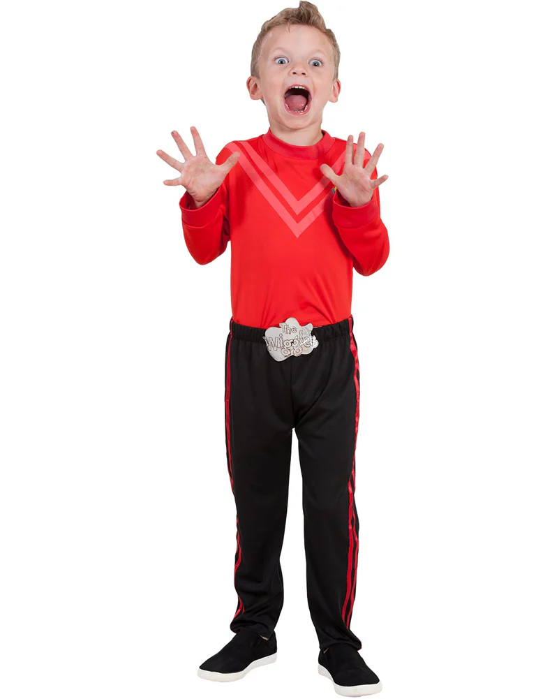 Red Wiggle Boys Costume - Image 2