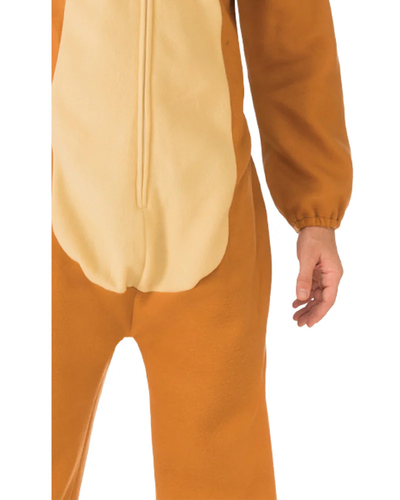 Reindeer Jumpsuit Adult Christmas Costume - Image 3