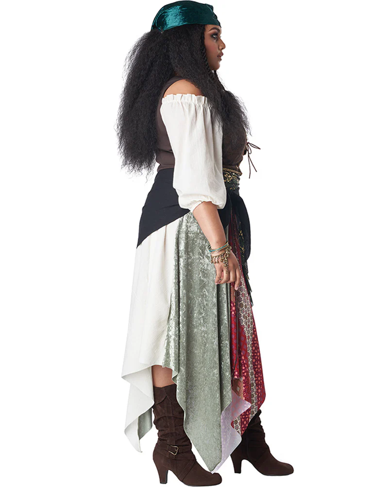 Renaissance Pirate Plus Size Womens Book Week Costume - Image 4
