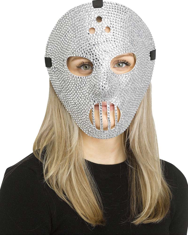 Rhinestone Hockey Mask - Image 3
