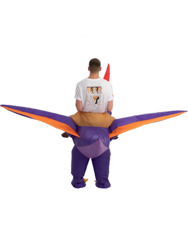 Riding A Pteranodon Inflatable Adult Costume - Image 2