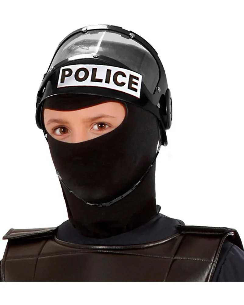 Riot Police Kids Helmet - Image 2