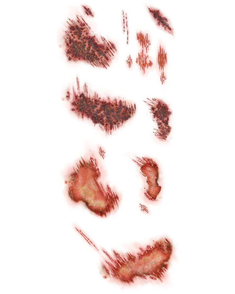Road Rash FX Temporary Tattoos - Image 3