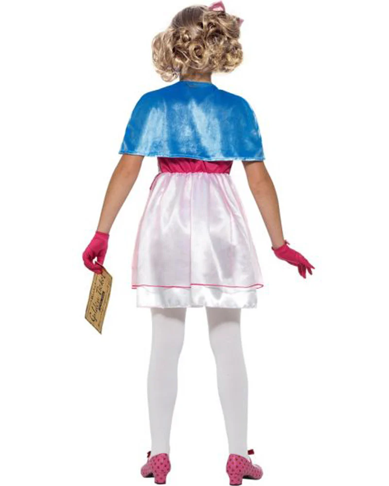 Roald Dahl Deluxe Veruca Salt Kids Book Week Costume - Image 3