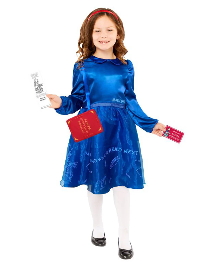 Roald Dahl Matilda Classic Girls Book Week Costume