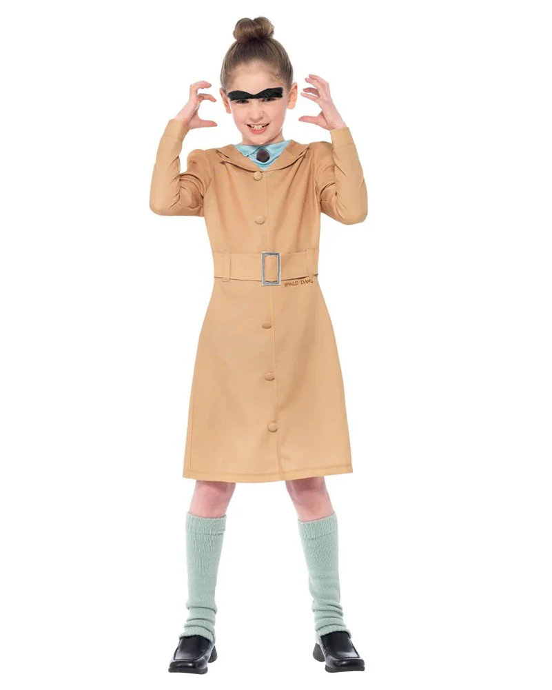 Roald Dahl Miss Trunchbull Girls Book Week Costume - Image 3