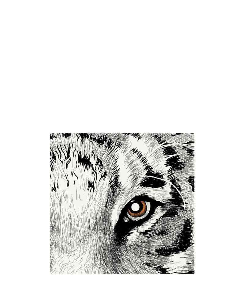 Roar Eye Beverage Napkins Pack of 24 - Image 2