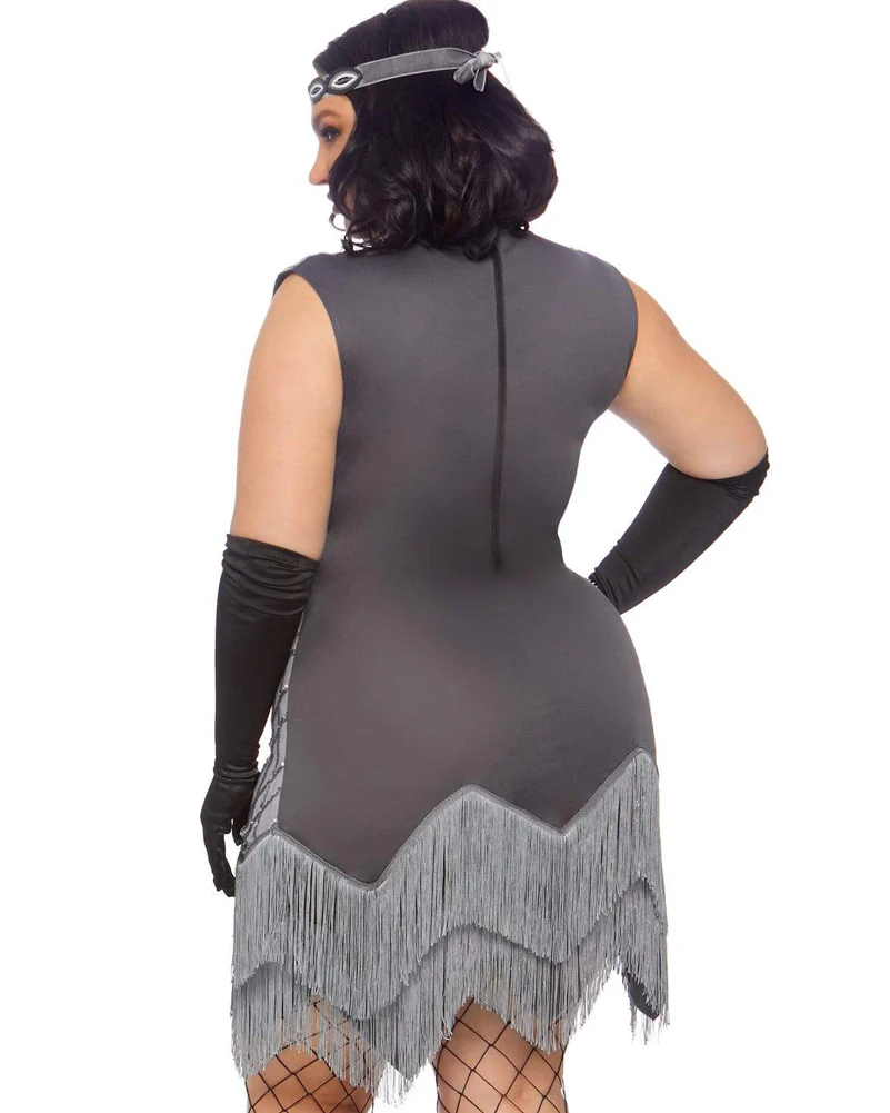 20s Roaring Roxy Womens Plus Size Costume - Image 2