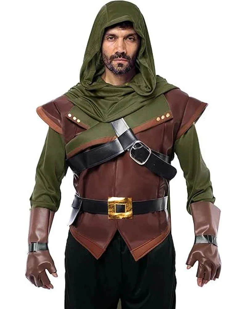 Robin Hood Deluxe Mens Book Week Costume - Image 3