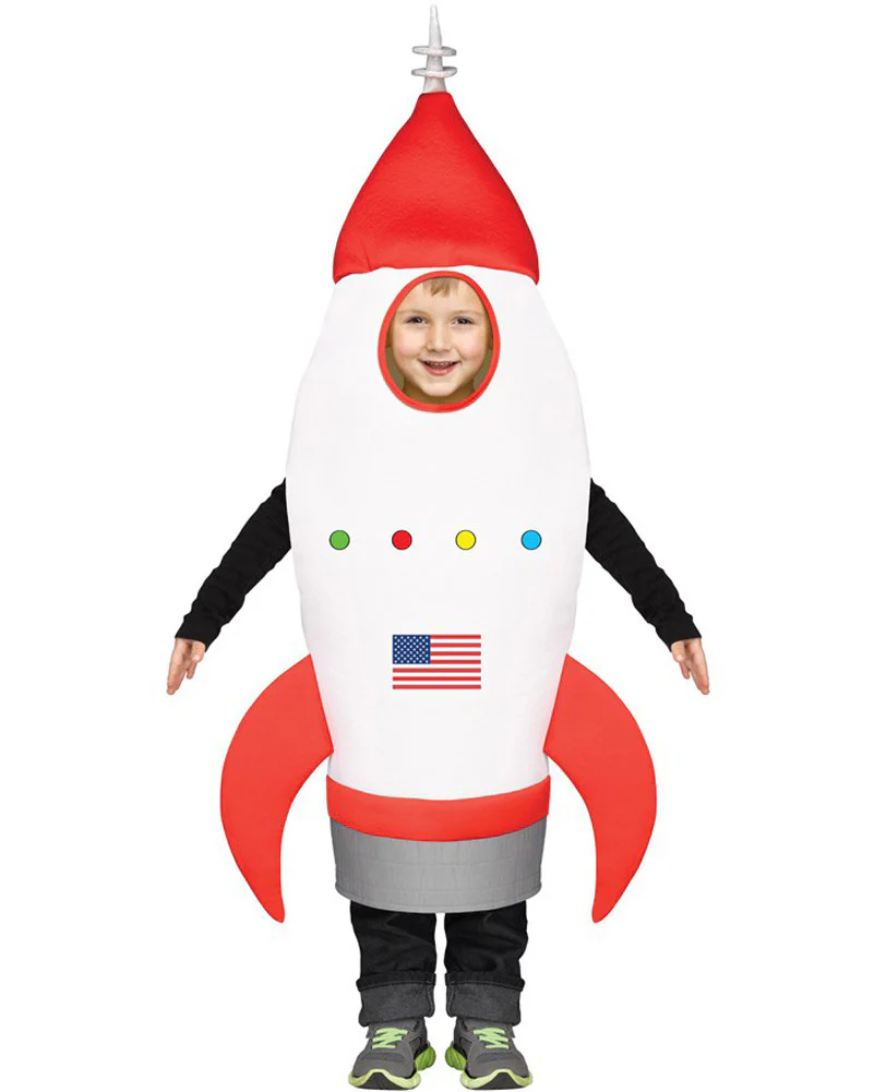 Rocket Ship Toddler Costume - Image 3