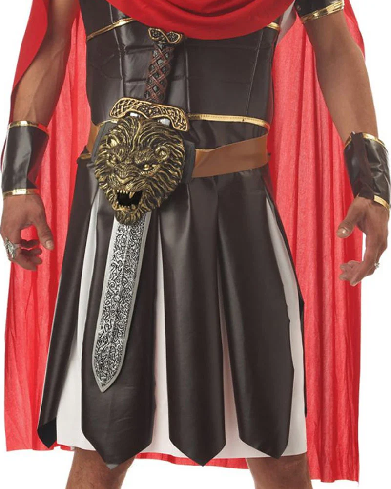 Roman Sword with Gold Lion Sheath 61cm - Image 2