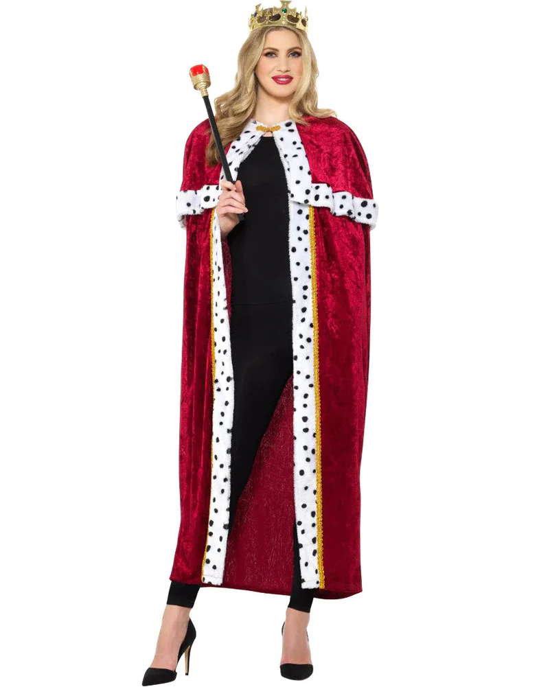 Royal Cloak Crown and Scepter - Image 3