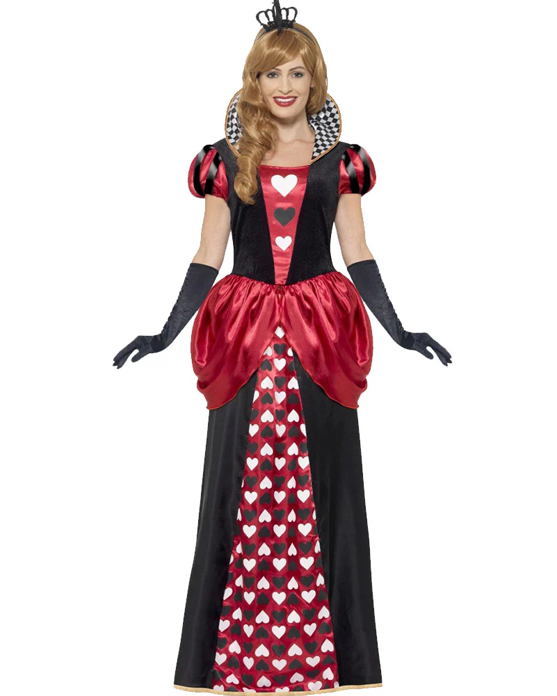 Royal Red Queen Womens Plus Size Book Week Costume